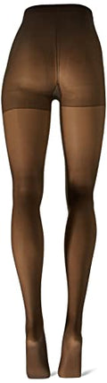 L'eggs womens LÂ’eggs Women's Sheer Energy Control Top Sheer Toe pantyhose, Jet Black, Queen US