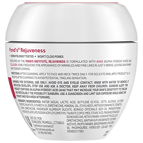 Pond's Anti-Wrinkle Cream Rejuveness 1.75 oz