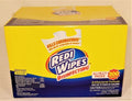 REDI Wipes DISINFECTING I Lemon Scent I Bleach Free I ANITBACTERIAL Formula I 4 X 75CT Packs (300 Wipes) I Made in The USA