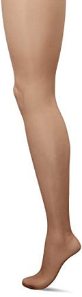 L'eggs womens LÃ‚â€™eggs Women's Sheer Energy Control Top Sheer Toe pantyhose, Jet Black, Queen US