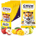 Chum Fruit Bites 100% Real Fruit Snacks - Strawberry, 12-Pack | Non-GMO, No Added Sugar or Preservatives | Top 12 Allergen and School Friendly, Nut-Free, Gluten-Free, Vegan, Kosher, Paleo