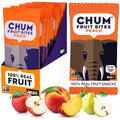 Chum Fruit Bites 100% Real Fruit Snacks - Strawberry, 12-Pack | Non-GMO, No Added Sugar or Preservatives | Top 12 Allergen and School Friendly, Nut-Free, Gluten-Free, Vegan, Kosher, Paleo